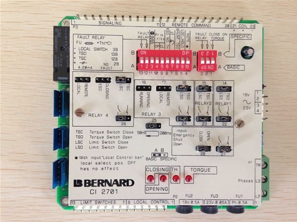 CI2701原裝伯納德電動執行器控制板